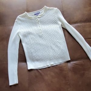 Cream sweater
